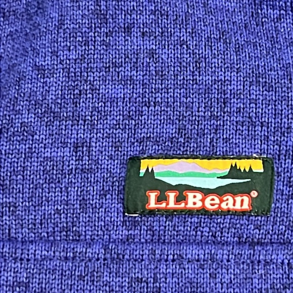 ⭐️ L.L. Bean Sweater Fleece Pullover Size Medium - Picture 6 of 7